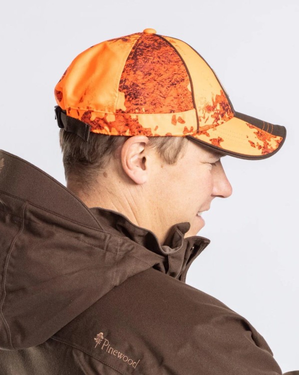 Czapka z daszkiem Pinewood Furudal Hunters 1160-990 moss green/strata blaze-234290