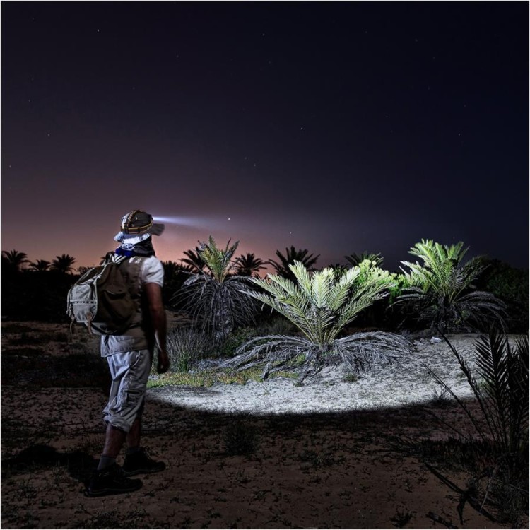 Latarka czołowa Fenix HM60R 1300 lm USB-C czerwony led czołówka-234303