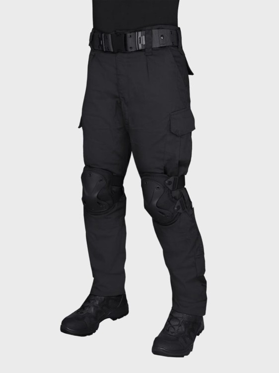 Spodnie wojskowe Dominator 124L MK.2 Rip-Stop czarne-234337