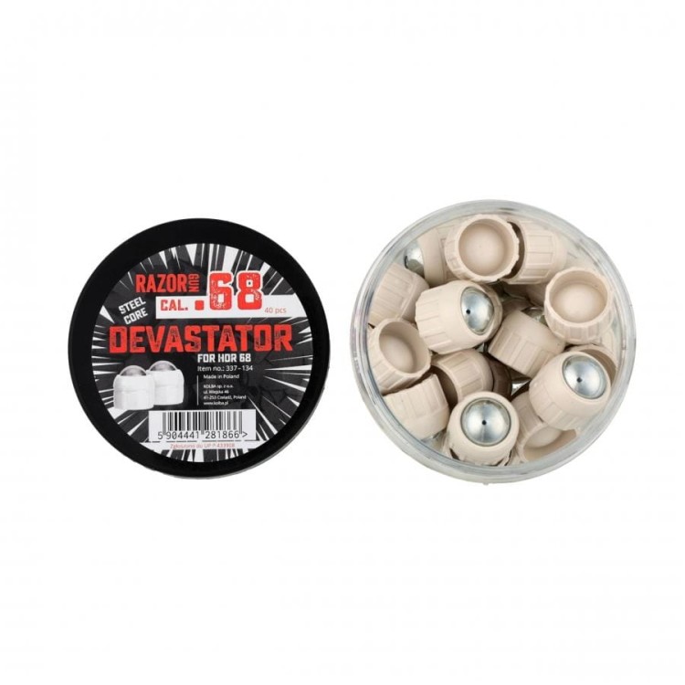 Kule metalowe RazorGun Steel Core Devastator .68 / 40 szt. 337-134 HDS 68-234581
