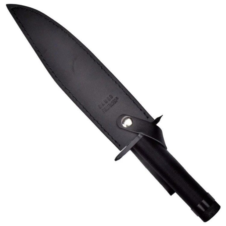 Duży Nóż Rambo I Cinema Classic 360 mm z pochwą skórzaną CC-H1-234611