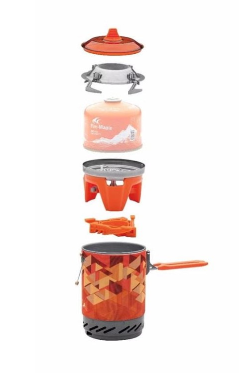 Kuchenka turystyczna Fire Maple FMS-X2 orange-234645