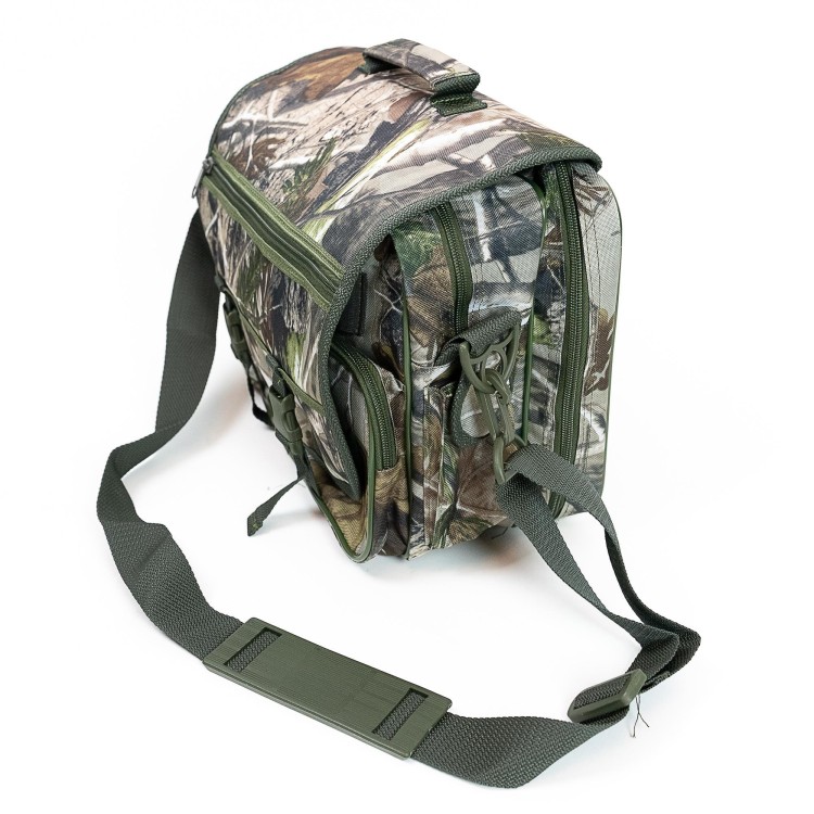 Torba myśliwska Bistana Ryś z siedziskiem - brzozowy las-234751