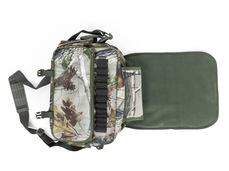 Torba myśliwska Bistana Ryś z siedziskiem - brzozowy las-234754