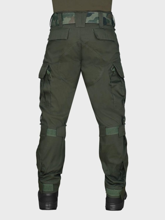 Spodnie wojskowe Dominator 124L MK.2 Rip-Stop zielone olive-234916