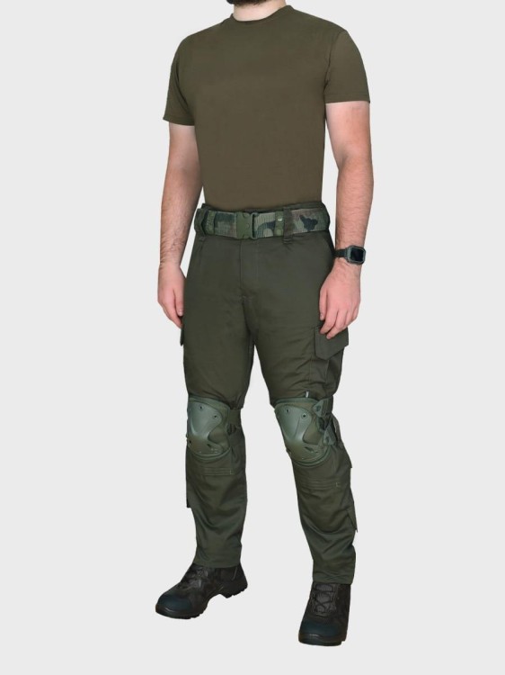 Spodnie wojskowe Dominator 124L MK.2 Rip-Stop zielone olive-234918