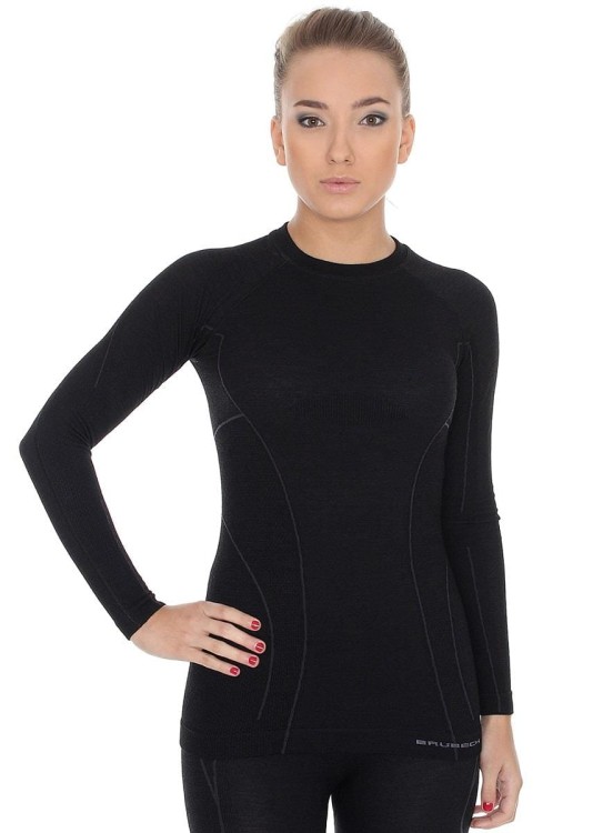 Bluza termiczna Brubeck Active Wool LS1281W wełna merino-234947
