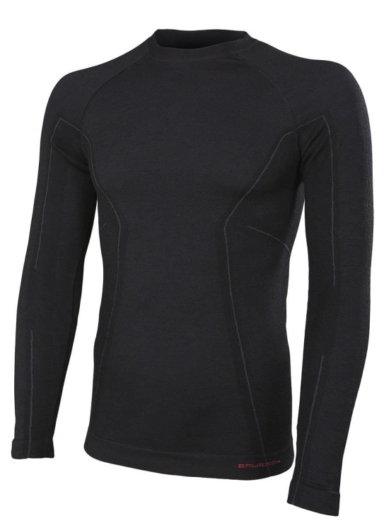 Bluza termiczna Brubeck Active Wool LS1282M wełna Merino 41%-234949