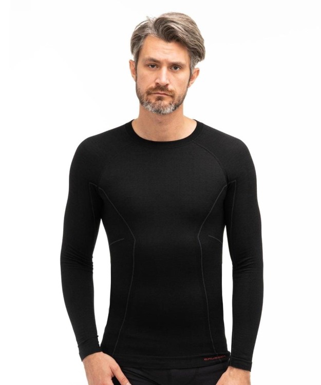 Bluza termiczna Brubeck Active Wool LS1282M wełna Merino 41%-234950