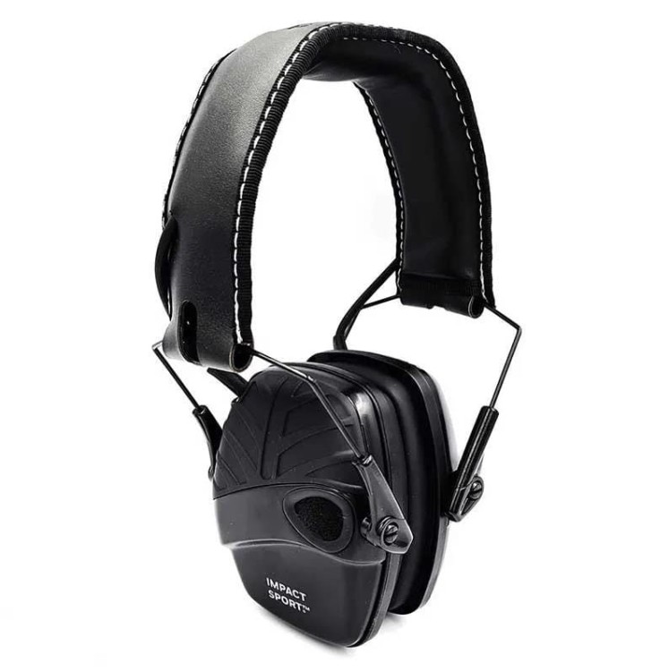 Słuchawki aktywne Howard Leight Impact Sport Czarne - oryginalne-234978