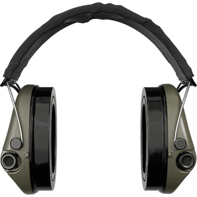 Słuchawki aktywne zielone Ace Sordin szara materiałowa opaska, żelowe wkładki 75302-G-GYT-ACE-234982