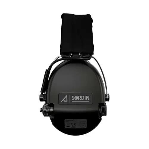 Słuchawki aktywne czarne Ace Sordin czarna materiałowa opaska, żelowe wkładki 75302-02-G-BT-ACE-234989