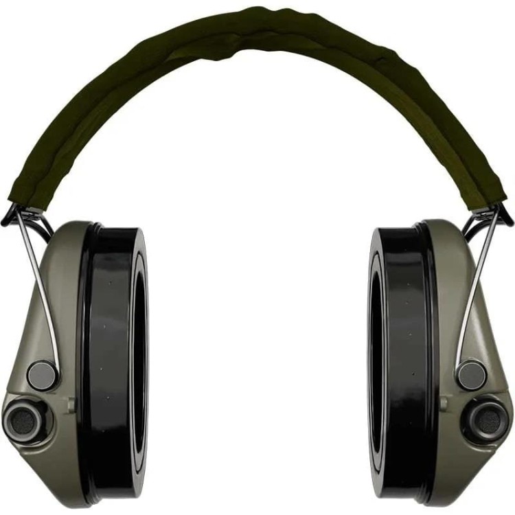 Słuchawki aktywne zielone Ace Sordin zielona materiałowa opaska, żelowe wkładki 75302-G-GNT-ACE-234996