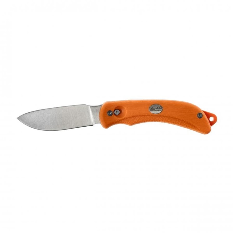 Nóż myśliwski EKA SwedBlade G5 do skórowania orange Sandvik 12C27 z pochwą-235142
