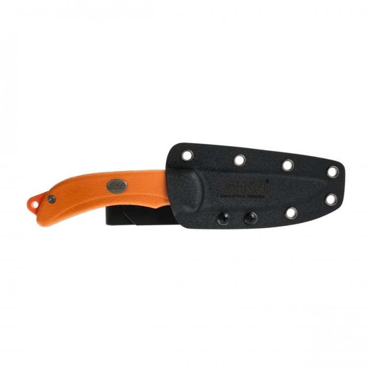 Nóż myśliwski EKA SwedBlade G5 do skórowania orange Sandvik 12C27 z pochwą-235145