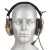 Słuchawki aktywne Earmor M32 PLUS coyote brown z mikrofonem Zestaw słuchawkowy-235262