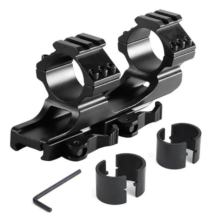 Uniwersalny Montaż do lunety jednoczęściowy Genetic 1” 30 mm adapter szyna 22 mm picatinny-235316