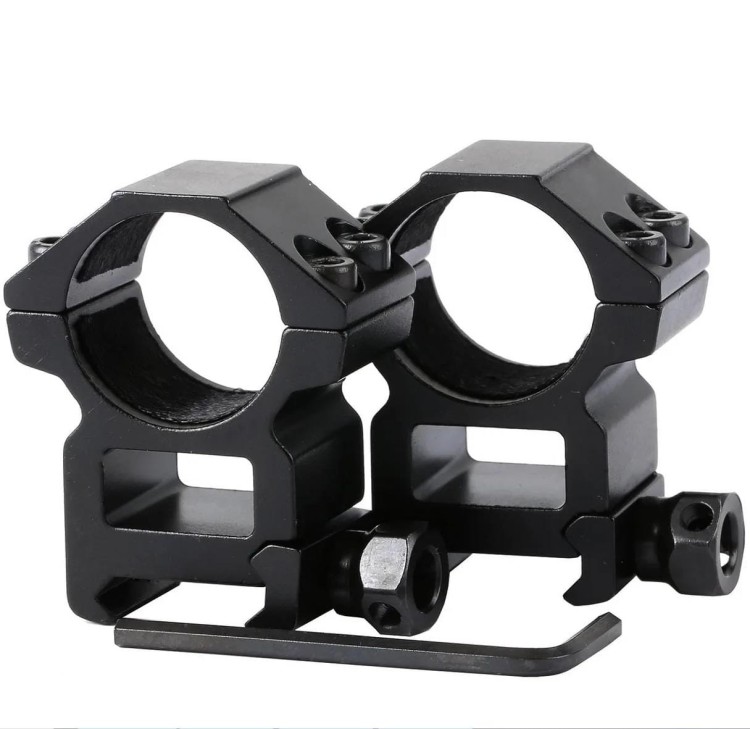 Montaż do lunety dwuczęściowy Genetic wysoki 1” szyna 22 mm picatinny-235323