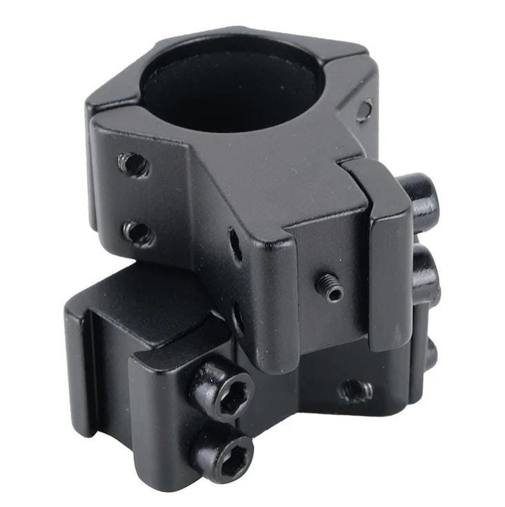 Montaż do lunety dwuczęściowy Genetic wysoki 1” szyna 11 mm dovetail, kołek stopujący-235342