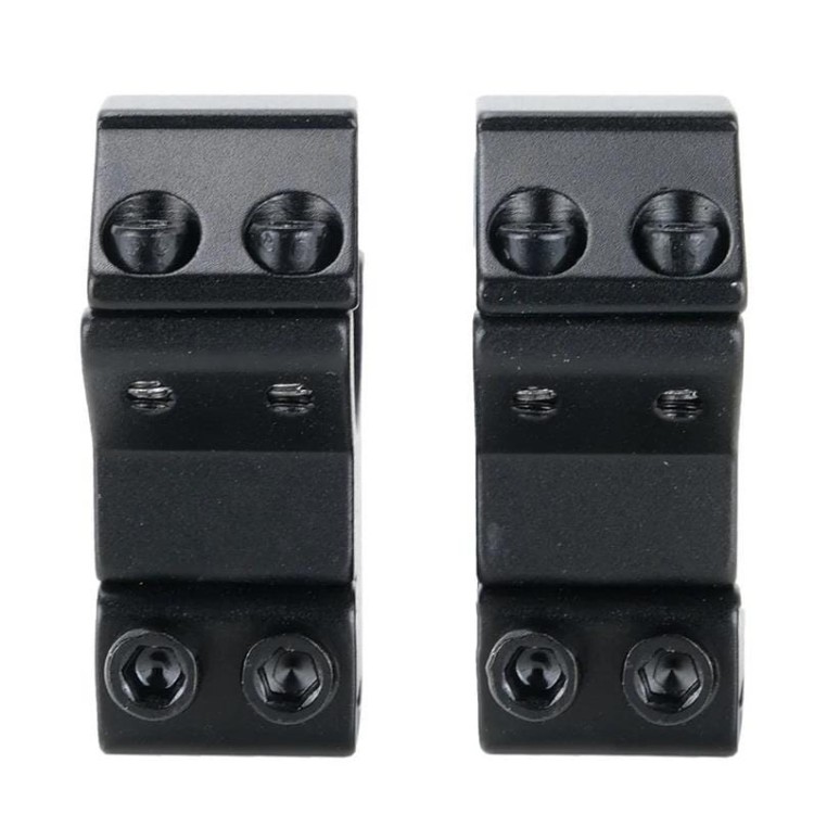 Montaż do lunety dwuczęściowy Genetic wysoki 1” szyna 11 mm dovetail, kołek stopujący-235343