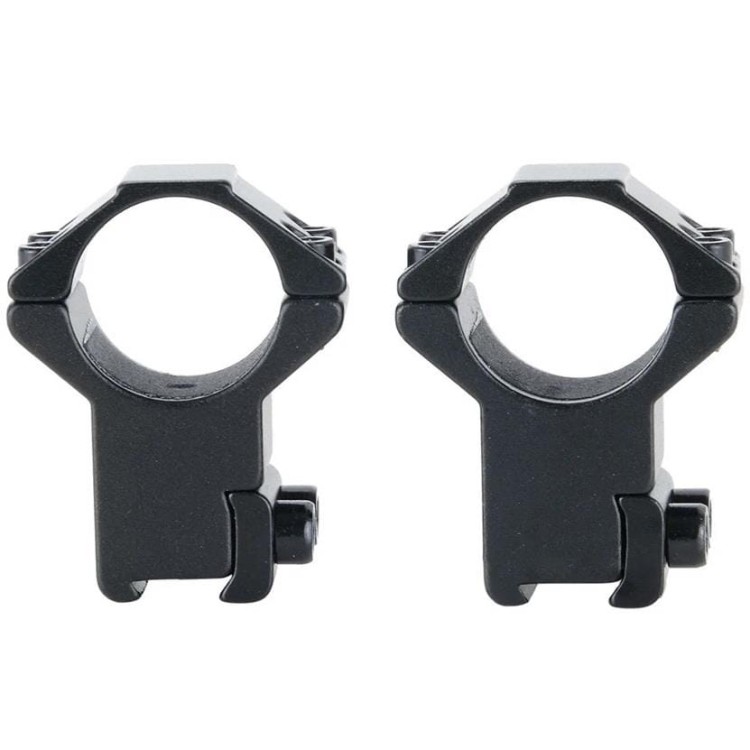 Montaż do lunety dwuczęściowy Genetic wysoki 1” szyna 11 mm dovetail, kołek stopujący-235344