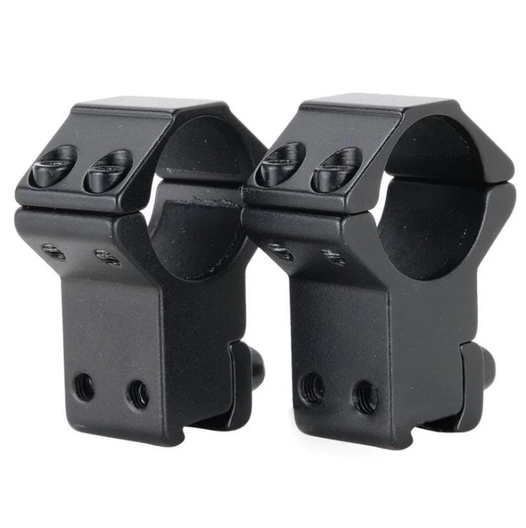 Montaż do lunety dwuczęściowy Genetic wysoki 1” szyna 11 mm dovetail, kołek stopujący-235345