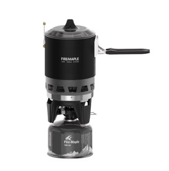 Kuchenka turystyczna, zestaw do gotowania Fire Maple FMS-X3 black-235635