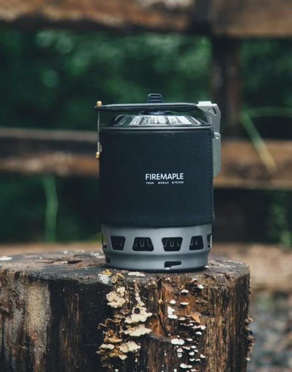 Kuchenka turystyczna, zestaw do gotowania Fire Maple FMS-X3 black-235637