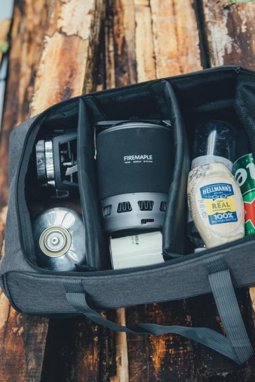 Kuchenka turystyczna, zestaw do gotowania Fire Maple FMS-X3 black-235638