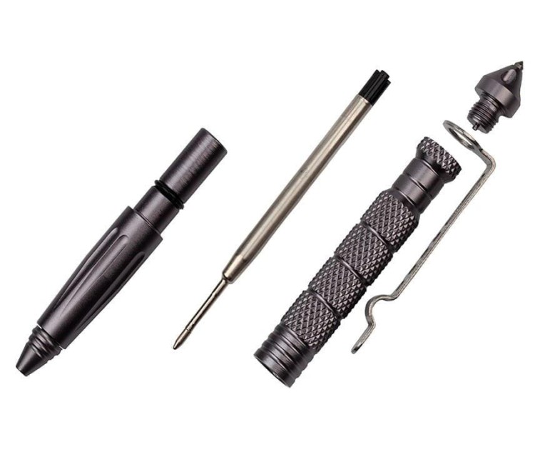 Długopis taktyczny kubotan KB-006C BSH Adventure w pudełku prezentowym-235778