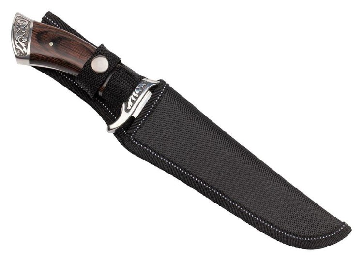 Duży nóż myśliwski N-182B Columbia z pochwą-235797