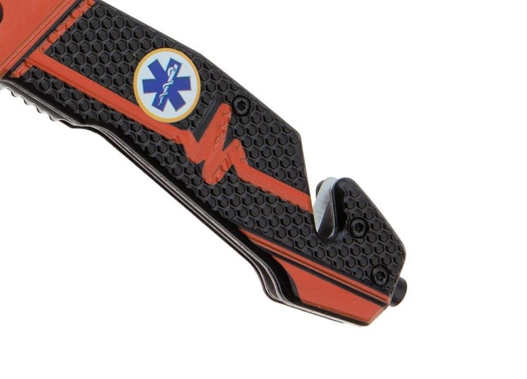 Nóż Składany ratunkowy N-380B sprężynowy BSH Adveture-235802