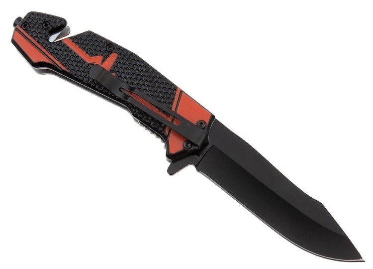 Nóż Składany ratunkowy N-380B sprężynowy BSH Adveture-235803