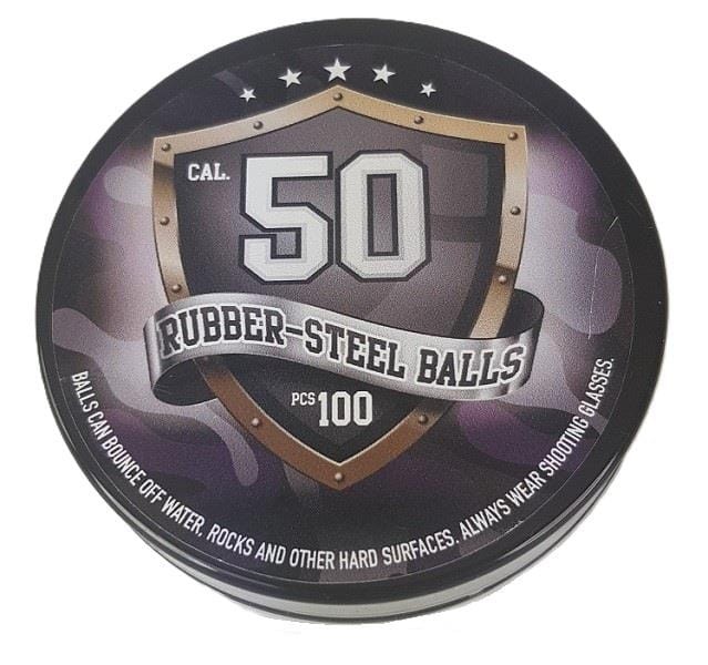 Kule gumowo-metalowe Guard Power kal.50 (12,7 mm) -100 sztuk HDR HDP-235938