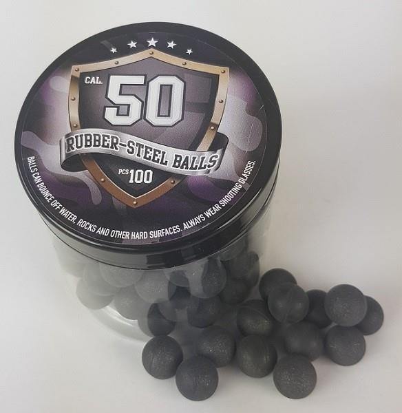 Kule gumowo-metalowe Guard Power kal.50 (12,7 mm) -100 sztuk HDR HDP-235939