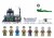 Klocki Sluban M38-B0861 Twierdza Bunkier Desant 765 el. Wojsko Armia-235997