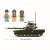Klocki Sluban M38-B1257 Radziecki czołg T-90 318 el. Wojsko Armia-236016