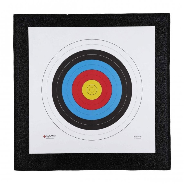 Mata do strzelania z łuku 60x60x15 cm łucznicza piankowa + stelaż-236063