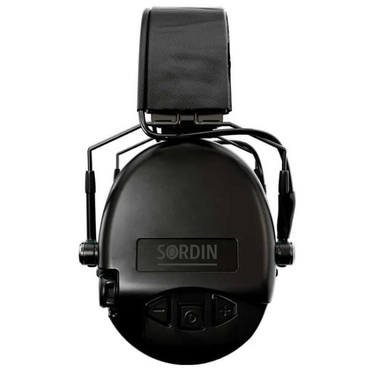 Słuchawki aktywne Sordin Supreme MIL AUX SFA Slim HB Black PVC-234701