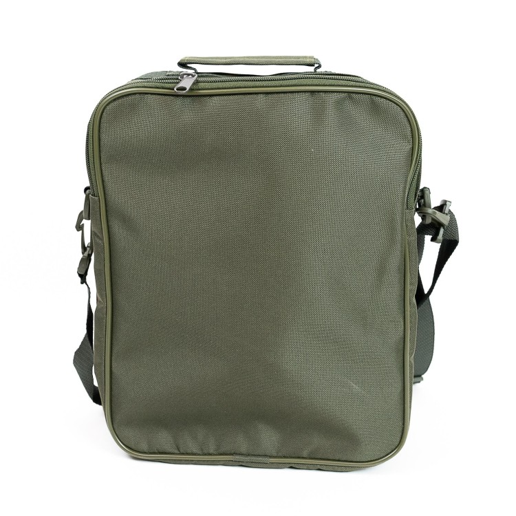 Torba na ramię Bistana z logo Safari - Raportówka myśliwska dla leśnika, oliwkowa-236102