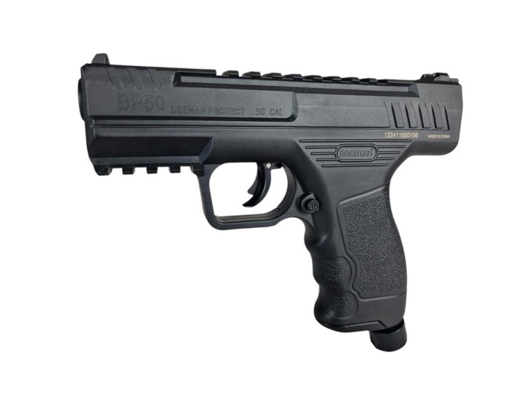 Pistolet na kule gumowe i pieprzowe BEEMAN Protect BP50 Combo kal.50, 8-strzałowy CO2-12g BP50C-236233