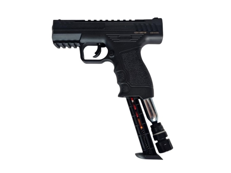Pistolet na kule gumowe i pieprzowe BEEMAN Protect BP50 Combo kal.50, 8-strzałowy CO2-12g BP50C-236216