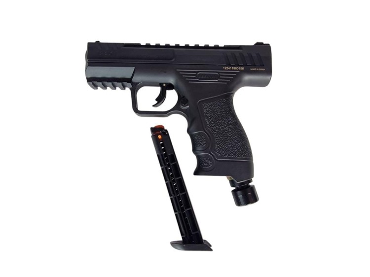 Pistolet na kule gumowe i pieprzowe BEEMAN Protect BP50 Combo kal.50, 8-strzałowy CO2-12g BP50C-236234