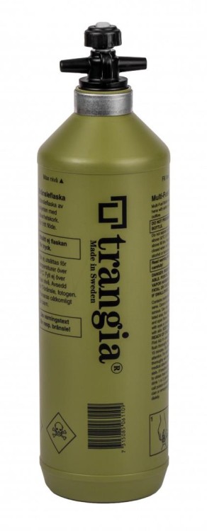 Butelka paliwowa Trangia Plastic Bottle 1L zielona bezpieczna butla na paliwo-236500