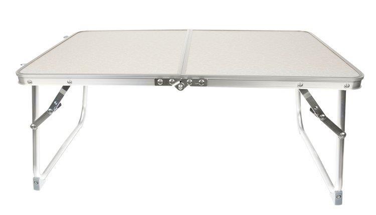 Stolik turystyczny składany, mały pod namiot 1,2 kg aluminium 60 x 40 x 26 cm-236502