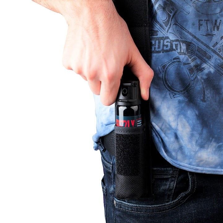 Kabura z cordury BSH, etui na gaz pieprzowy do 75ML N-997M pokrowiec-236518