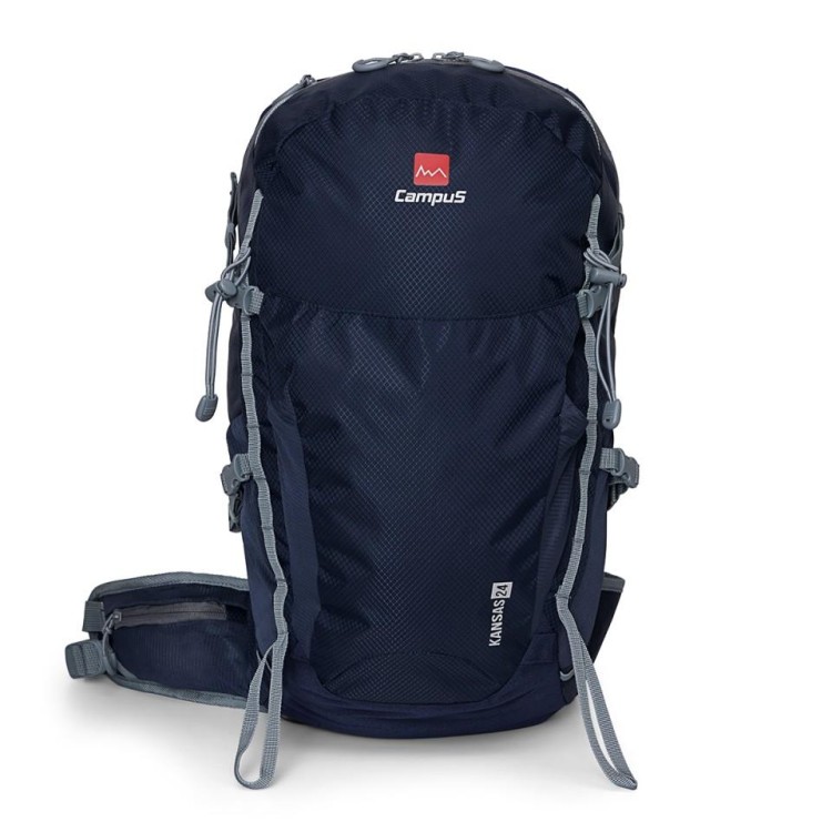 Lekki Plecak wycieczkowy Kansas Campus 24L granatowy-236526