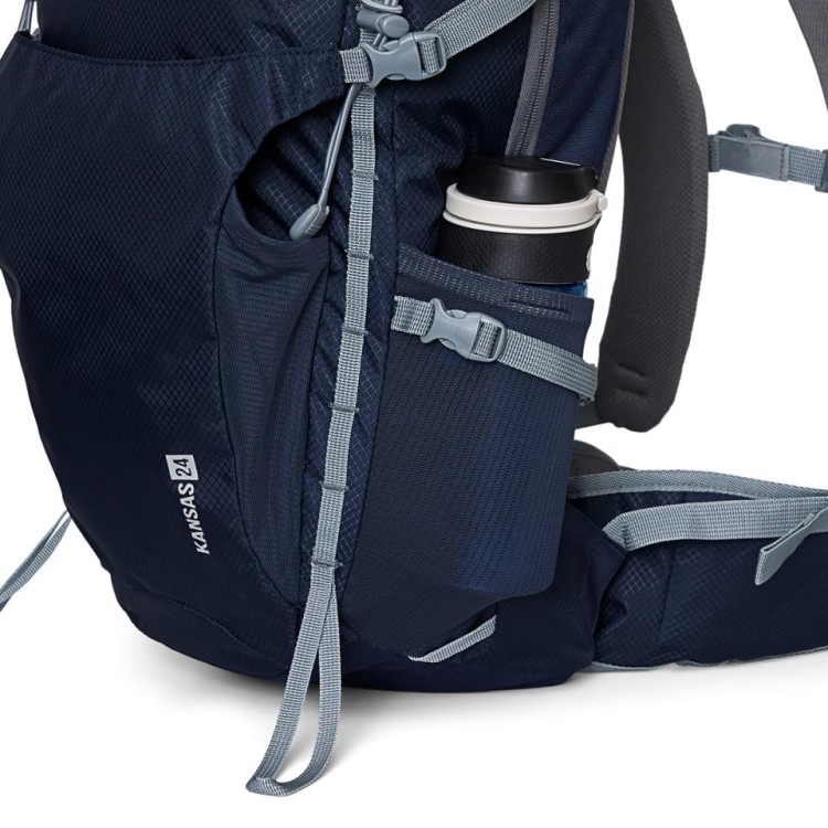 Lekki Plecak wycieczkowy Kansas Campus 24L granatowy-236531