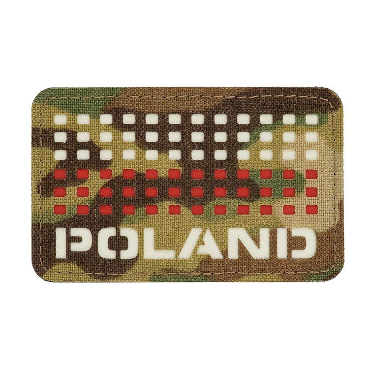 naszywka M-Tac Poland z flagą 50x80 Laser Cut multicam-236588