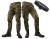 Spodnie BDU Specforce Morowo PL Woodland  bojówki z paskiem-236622